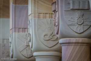 Sandstone Pillars of the Great Court      
